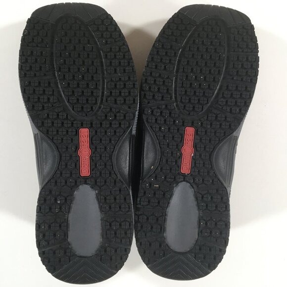 Orthofeet Yari Hands Free Orthotic Sneakers Mens Size 8.5 6E XX-Wide Black 20011